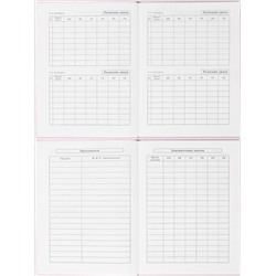 Дневник школьный 40л. БАЛЕРИНА И ПЕРЬЯ (Д40-2500) универсальный, 7БЦ,глянц.ламинация,серебро+лен