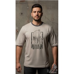 Футболка "Рыцарь" серая