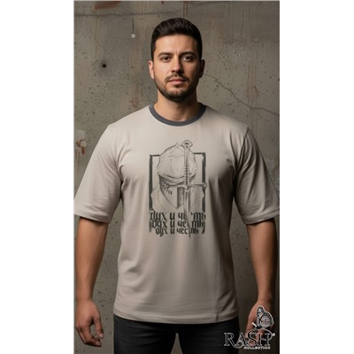 Футболка "Рыцарь" серая