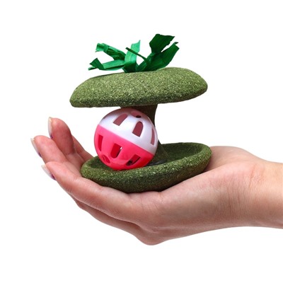 Игрушка для кошек из прессованной кошачьей мяты «Неваляшка»