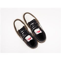 Зимние Кроссовки Nike Air Jordan 1 Mid x Travis Scott