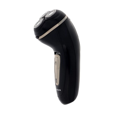 Электробритва Sakura SA-5417BK, роторная, 3 головик, триммер, чёрная