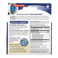 Nature's Way, Primadophilus Reuteri Pearls, 30 капсул