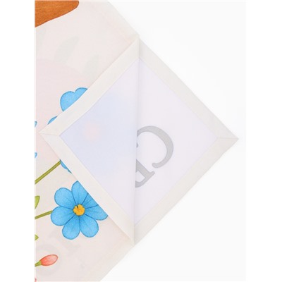 Салфетка пасхальная на стол «Пасхальный кролик» 65×65 см