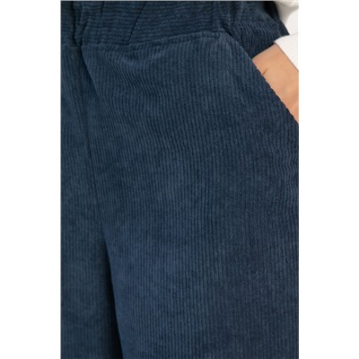 Брюки вельветовые Динара (синие) Б14629-39М