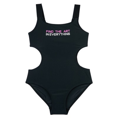 Купальник трикотажный для девочек