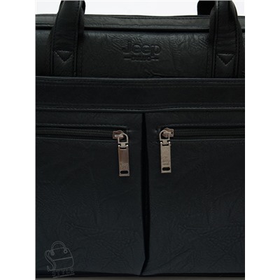 Портфель мужской 1795-01 black Jeep