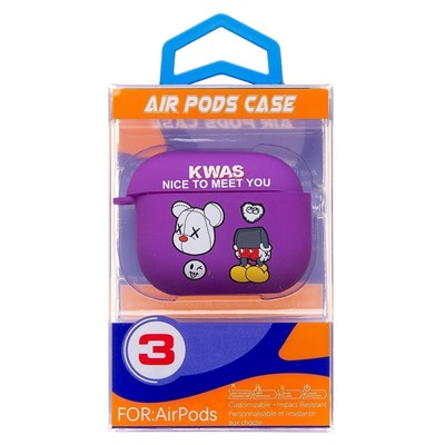 Чехол Luxo Creative для "Apple AirPods (3-го поколения)" (86) (violet) (231006)
