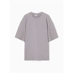 Футболка мужская MINAKU: Basic line MAN серая, размер 56