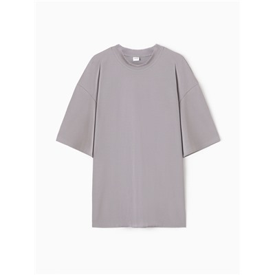 Футболка мужская MINAKU: Basic line MAN серая, размер 56