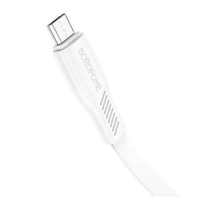 Кабель USB - micro USB Borofone BX85 12W 100см 2,4A  (white)