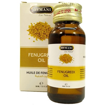 Hemani Fenugreek Oil / Масло Пажитника 30 мл
