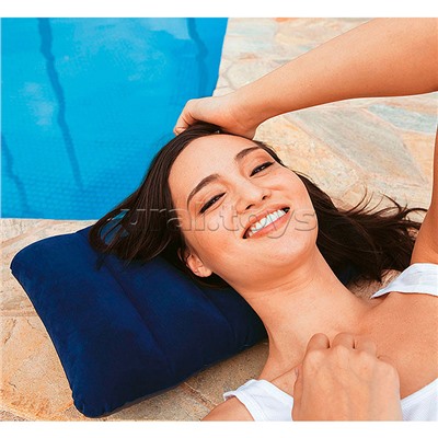 Подушка надувная Downy, 43 х 28 х 9 см, 68672 INTEX