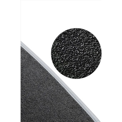 Mertz Тёрка педикюрная двусторонняя абразивная 717, 100/180 грит, голубой KRISTALLER, 1181317