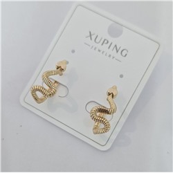 Серьги коллекция "Xuping" покрытие позолота, арт.004.027