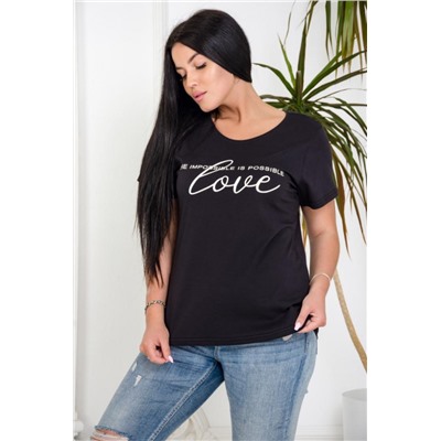 Футболка 4471 (Черный)