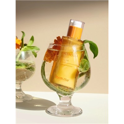 FARMSTAY - СЫВОРОТКА ДЛЯ ЛИЦА С ЭКСТРАКТОМ КАЛЕНДУЛЫ CALENDULA RELIEF SERUM, 50 МЛ