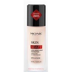 Monic Beauty Тональная Основа Skin Adapt тон 03 Ivory Rose слоновая кость 30мл