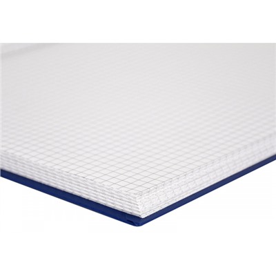 Книга учета  96л клетка бум/винил синий KYA4-BV96K inФОРМАТ