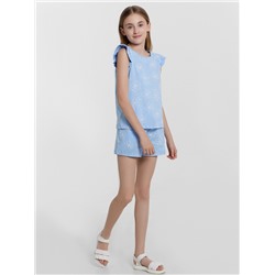 КОМПЛЕКТ ДЛЯ ДЕВОЧЕК (ФУТБОЛКА, ШОРТЫ) 197720