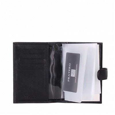 Обложка на документы 20917 black Pratero