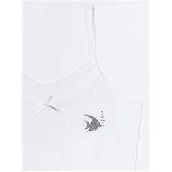 4090-01 Майка дев. белая (BAYKAR)