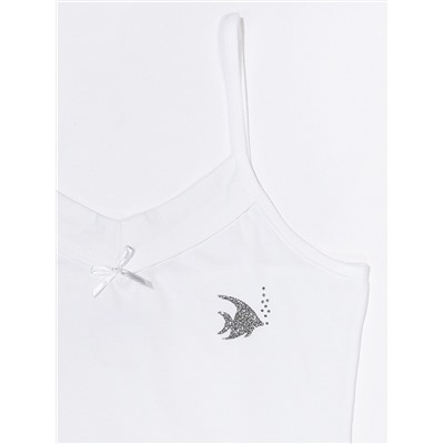 4090-01 Майка дев. белая (BAYKAR)