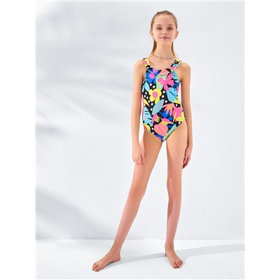 Купальник слитный детский MINAKU с принтом, рост 110-116 см