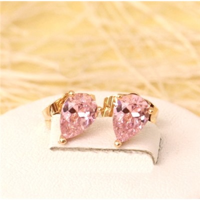 Серьги-гвоздики позолота  H01-8475р