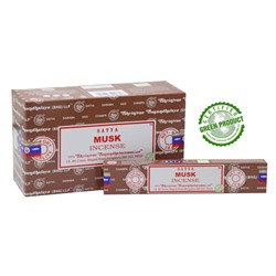 SATYA Бангалор Ароматические палочки Musk  (15г.*12уп)