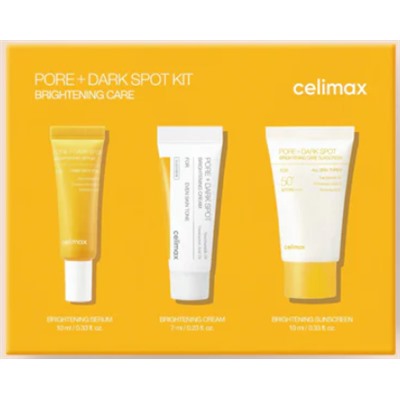 Celimax Набор для выравнивания тона и рельефа кожи Pore+Dark Spot Brightening Kit