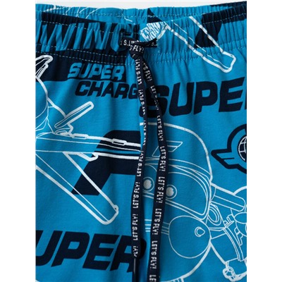 Комплект трикотажный для мальчиков: фуфайка (футболка), шорты