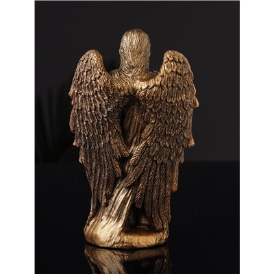 Фигурка гипс «Архангел Михаил», 14×9×4 см, под бронзу