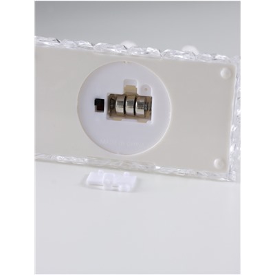 Фигурка светящаяся RISALUX «Дамская сумочка», LED-ночник, 3×AG13, 11.5×6.5×13 см