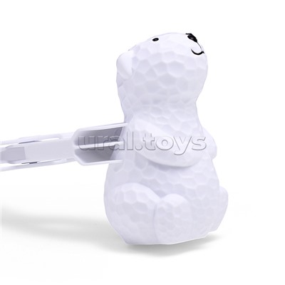 Формочка для снега "Белый мишка"