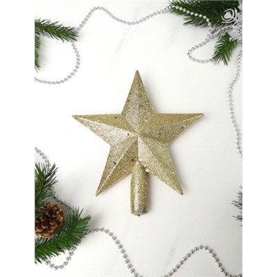 Верхушка на елку Звезда 20 см / ZAF210127 /уп 240/