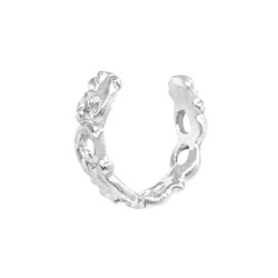Каффы из серебра без вставки, Ю-28007р