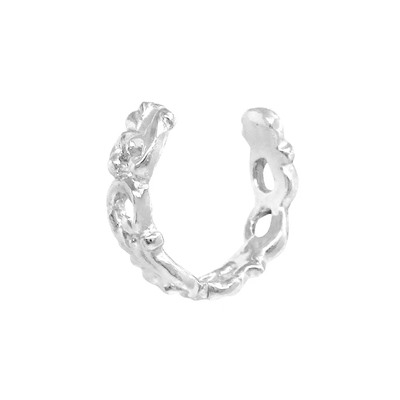 Каффы из серебра без вставки, Ю-28007р
