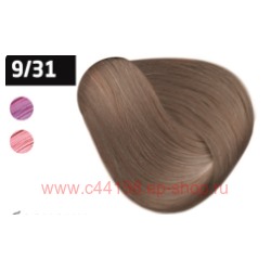 OLLIN SILK TOUCH  9/31 блондин золотисто-пепельный 60мл Безаммиачный стойкий краситель для волос