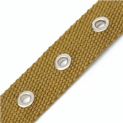 Ошейник брезентовый однослойный, 58×2.5 см, песочный