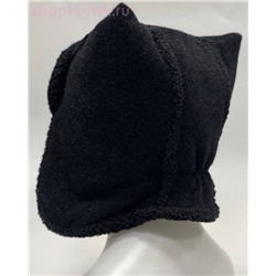 Кошка бархат Ушанка флис (56-58)