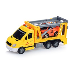 Машина "Дорожная служба" 1:16 (свет, звук) в коробке (цвет желтый)