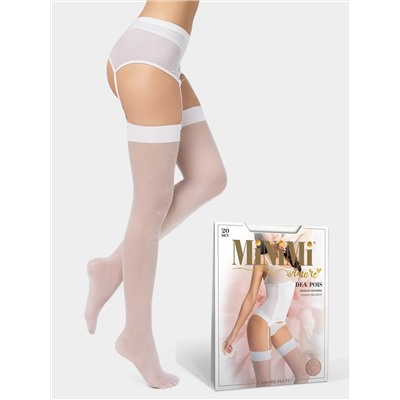 Minimi Чулки calze DEA POIS 20 (фантазийные чулки под пояс)