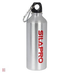 Бутылка для воды велосипедная, 21х6.5см, 500мл, алюминий