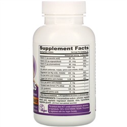 Deva, Cal-Mag Plus, веганская добавка премиального качества, 90 таблеток