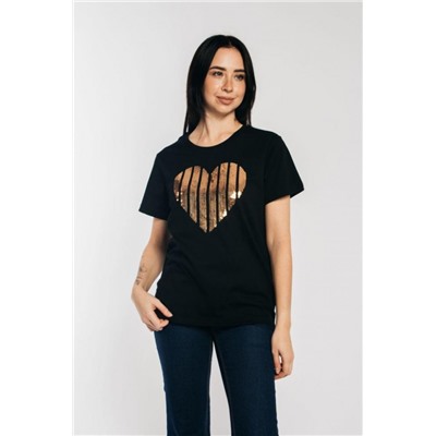 Футболка женская 53282 (Черный)