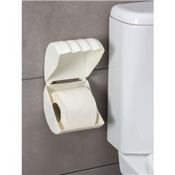 Держатель для туалетной бумаги Regular, 15,5×12,2×13,5 см, цвет белое облако