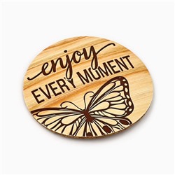 Ваза для цветов с подставкой Enjoy пластиковая, 20×6 см