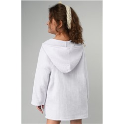 Детская хлопковая пляжная туника из муслина Happyfox