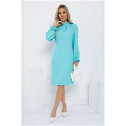 Платье Яркий акцент (голубое) П12963-36М